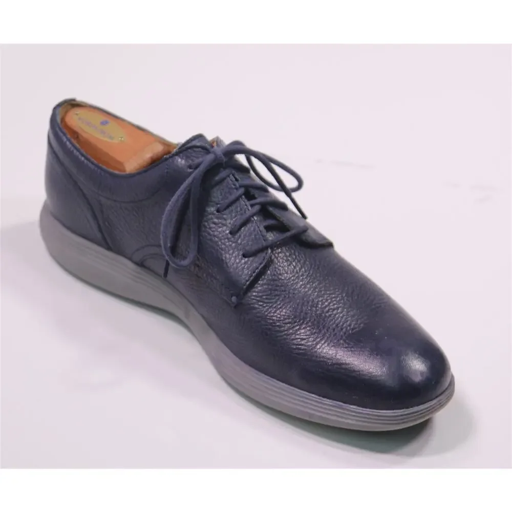 Cole-Haan Mens 2.ZeroGrand Stitchlite Navy Blue Dress Shoes US 10M